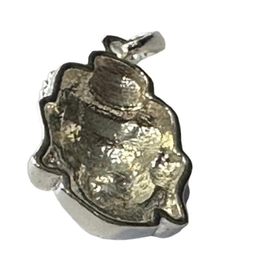 Sterling Silver Buddha Head Pendant