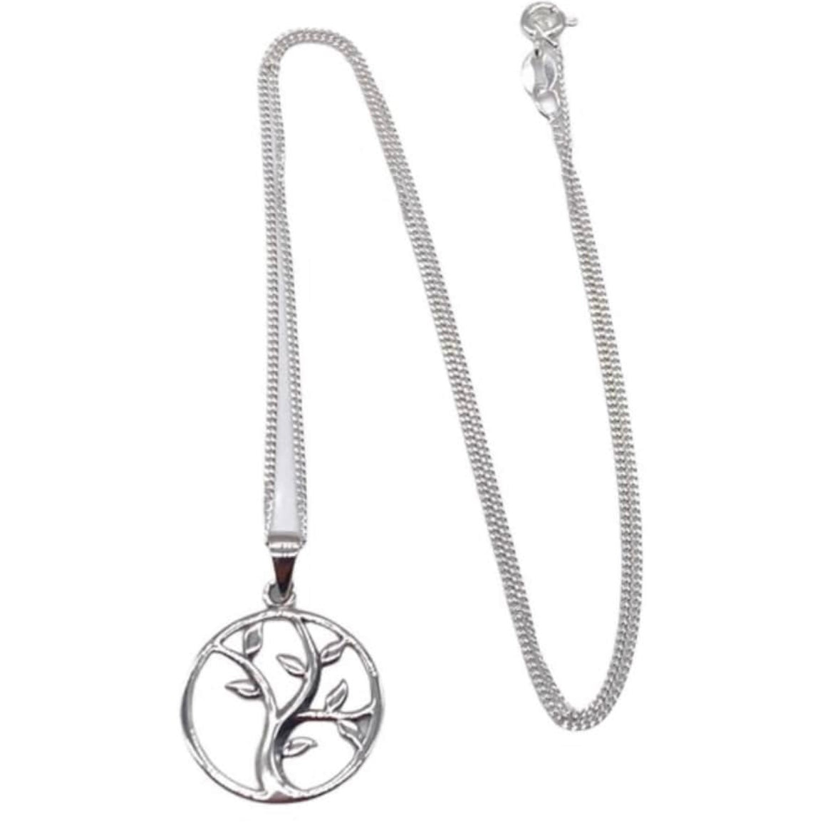 Sterling Silver Celtic Tree of Life Pendant Necklace