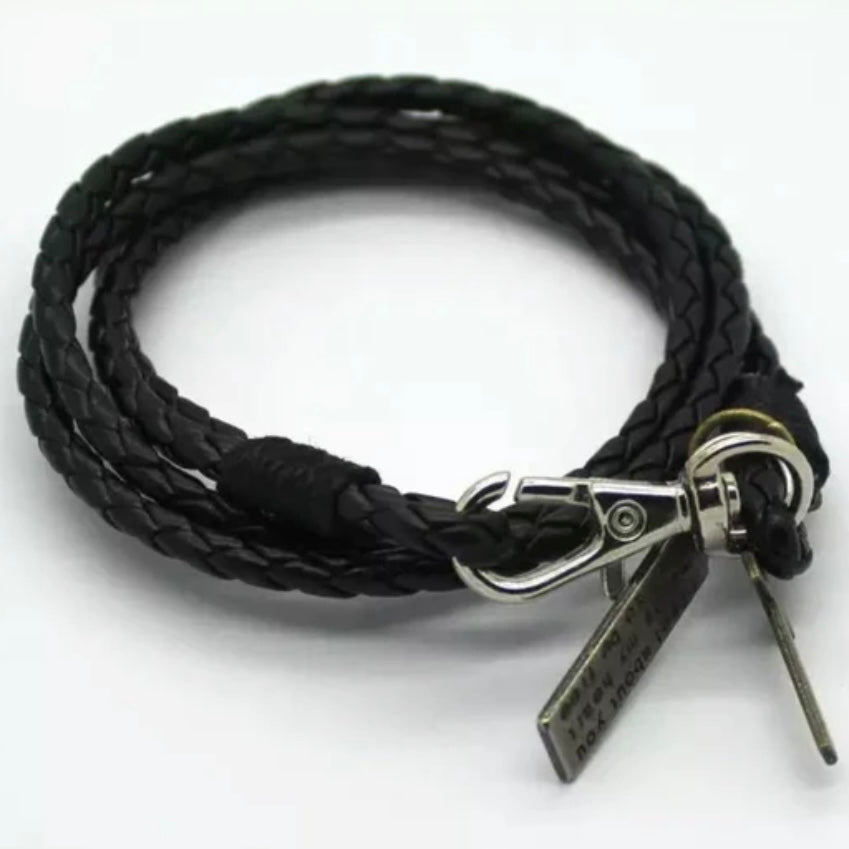 PU Leather Multi/3 Layer Bracelet Wrap Wristband