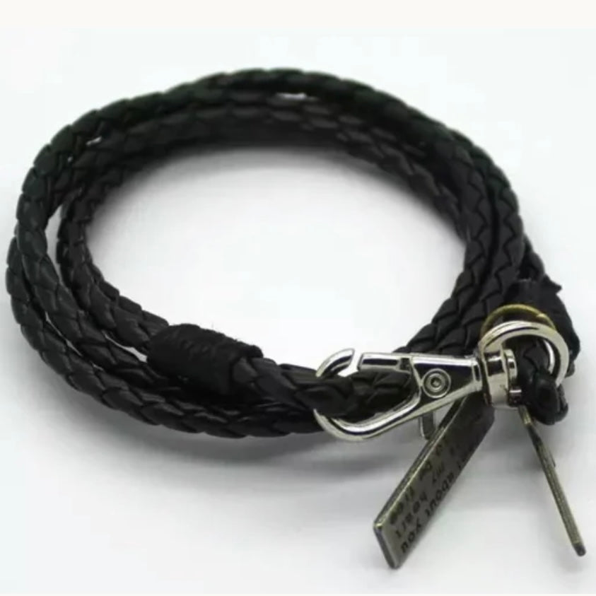 PU Leather Multi/3 Layer Bracelet Wrap Wristband