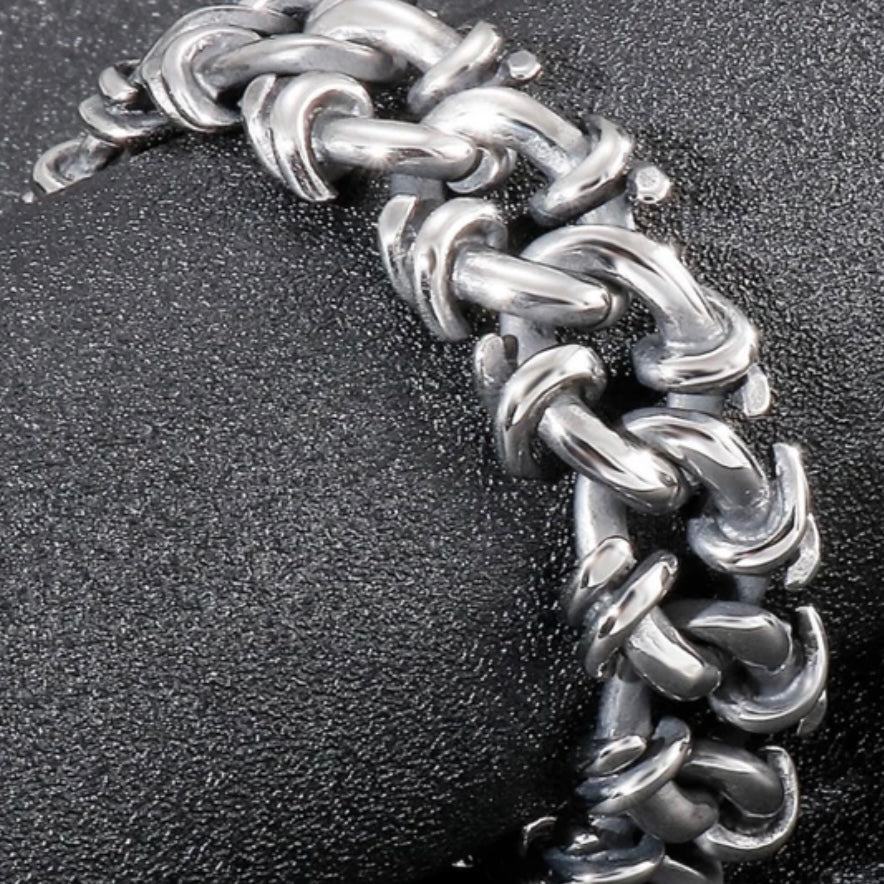 Titanium Bracelet 20MM Stainless Steel Hand Chain Bracelet