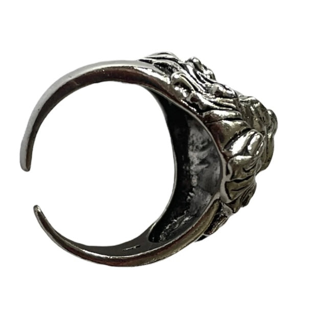 Animal Silver Tiger Ring