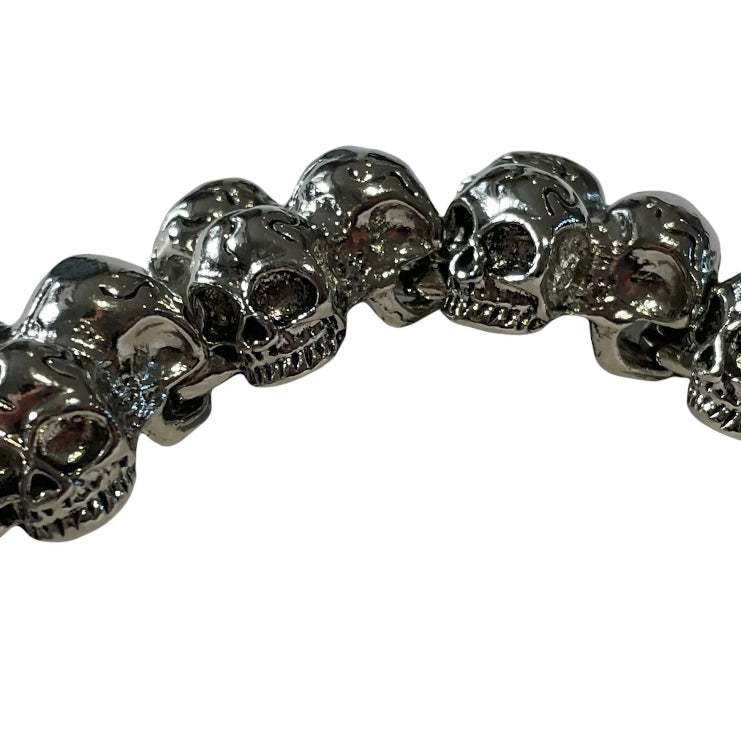 Stylish Stainless Steel Punk Skull Bracelet