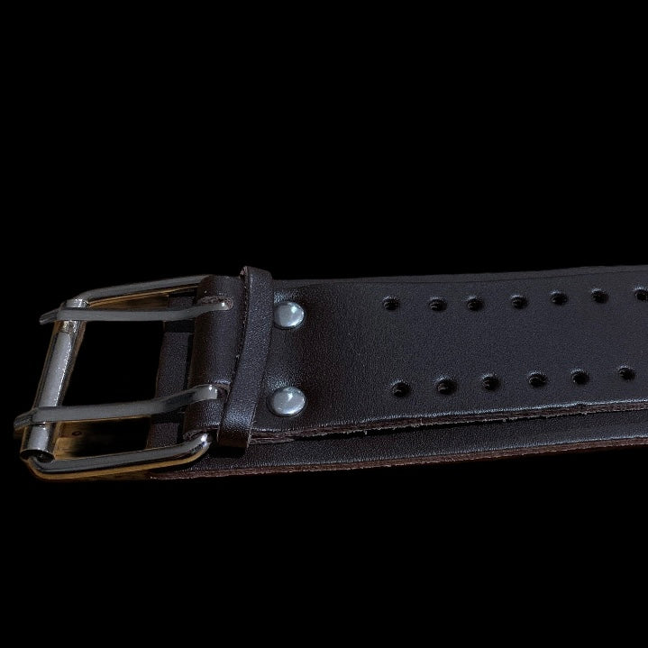 Fashion Punk Rivet wide Leather Cuff Bracelet Available in Black, Brown or White