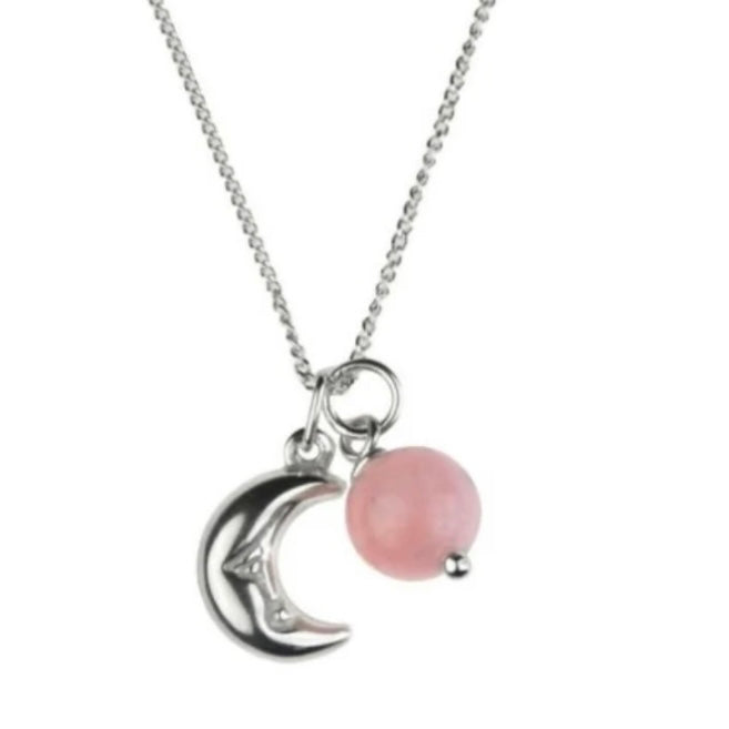 Beautiful Sterling Silver Birthstone with Charm/Pendant Necklace - July to December