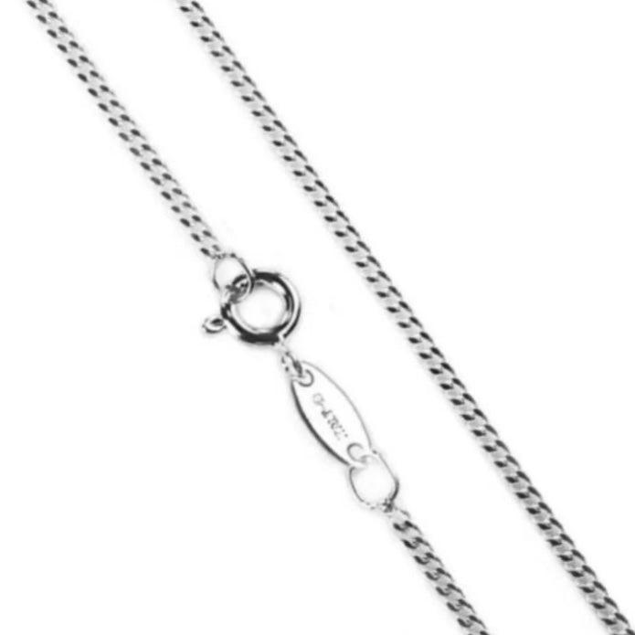 Beautiful Sterling Silver Birthstone with Charm/Pendant Necklace - July to December