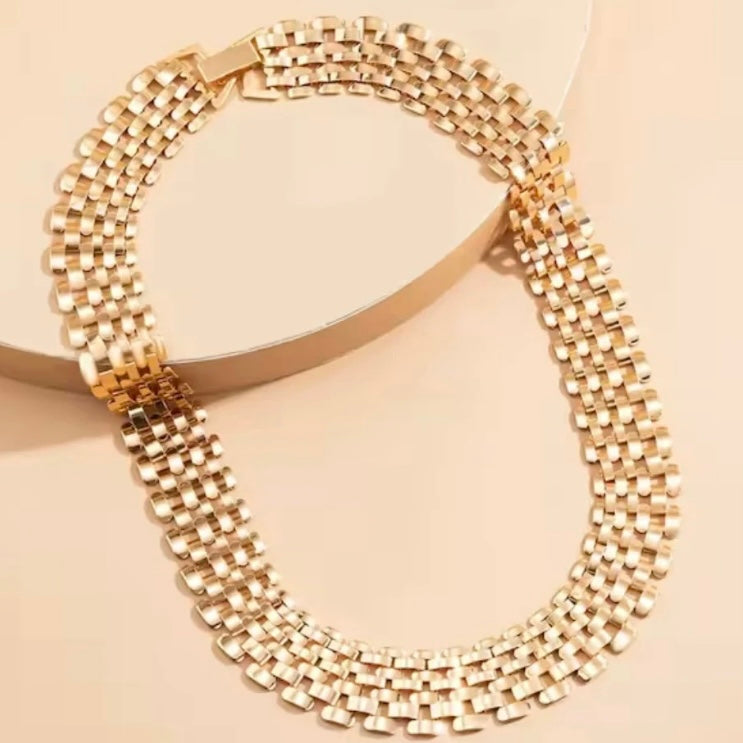 Exaggerated Chunky Cuban Thick Short Necklace Chain