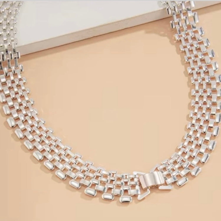 Exaggerated Chunky Cuban Thick Short Necklace Chain