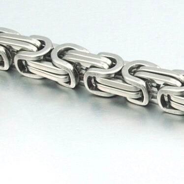 8mm Chunky Stainless Steel Link Chain Bracelet