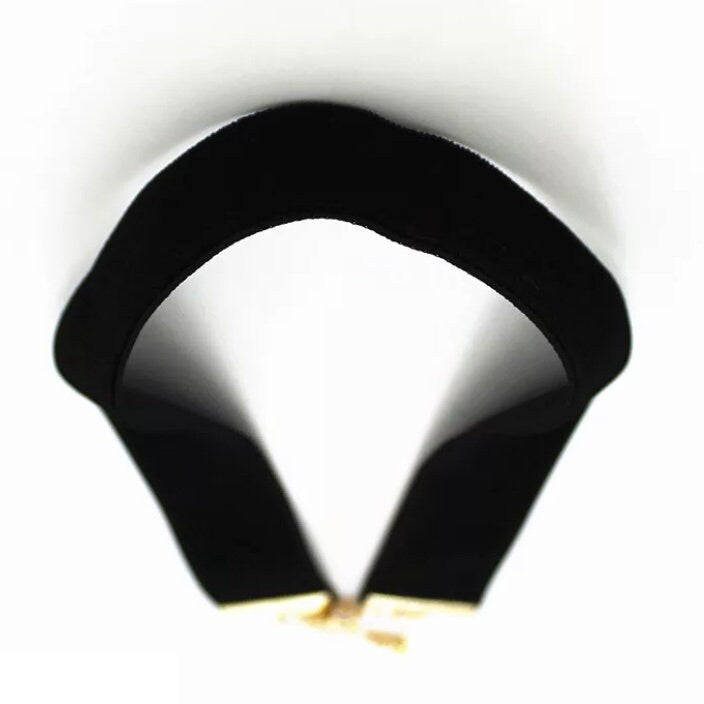 Black Velvet Collar Choker Simple Retro Punk Necklace