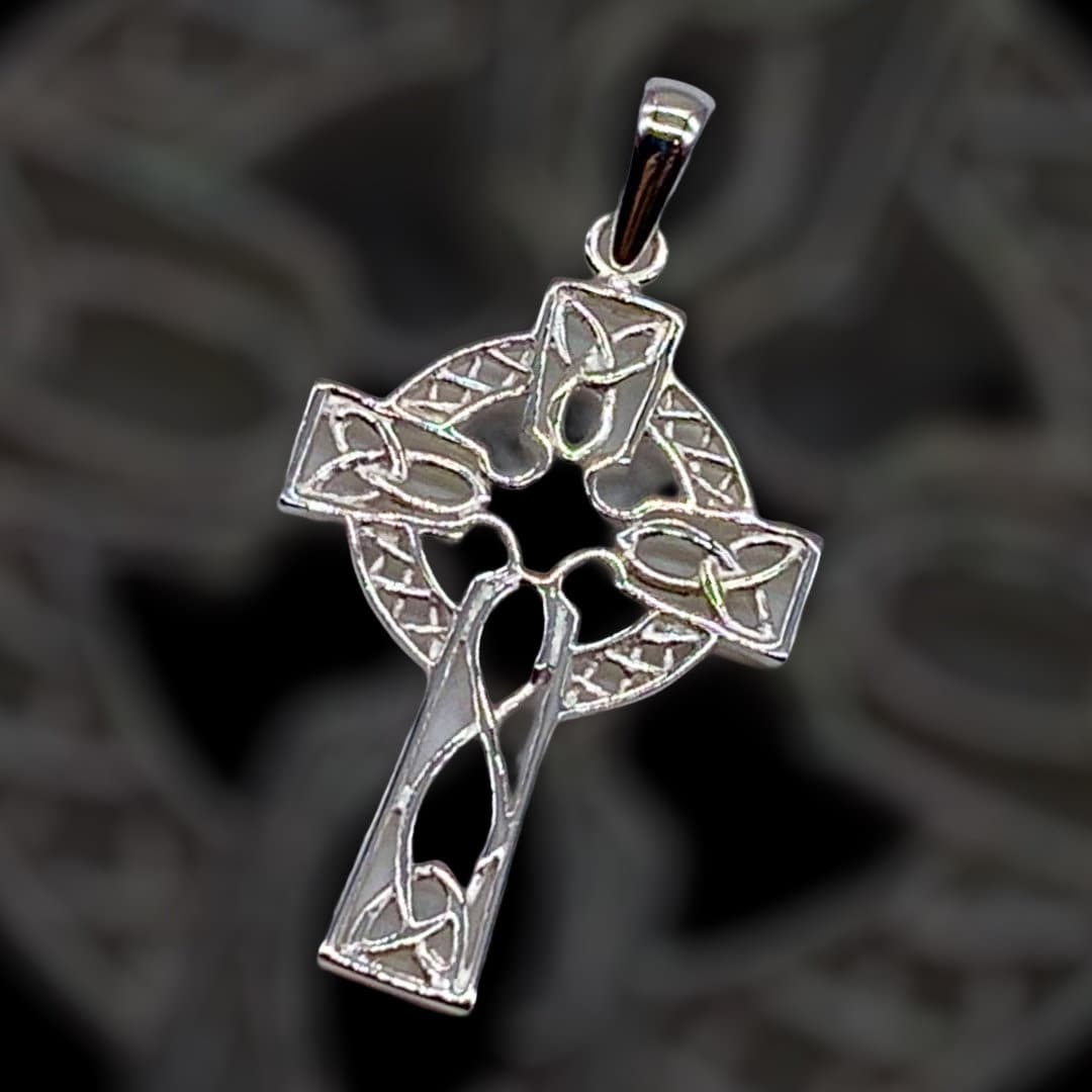 Sterling Silver Celtic Cross Pendant