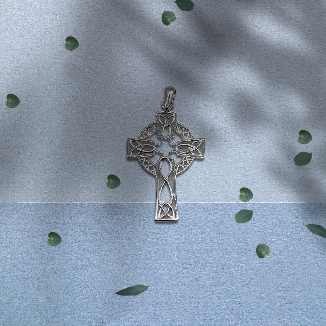 Sterling Silver Celtic Cross Pendant