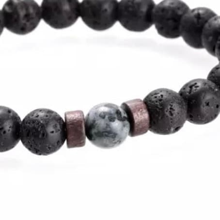 Natural Moonstone Bead Tibetan Buddha Bracelet chakra Lava Stone Diffuser Bracelets