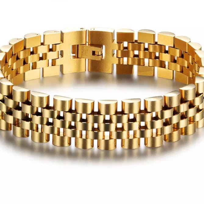 Gold Colour Stainless steel Bracelet