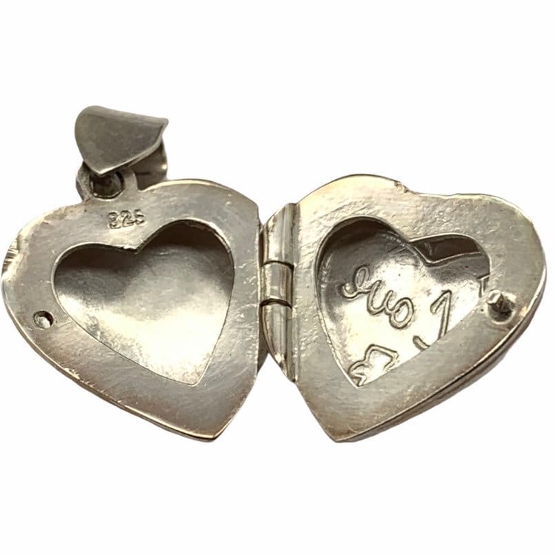 Stunning Sterling Silver LOVE Heart Locket