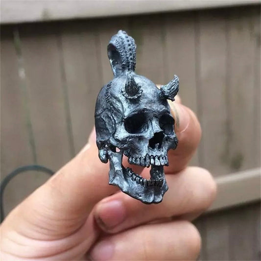 Black Skull Stainless Steel Pendant