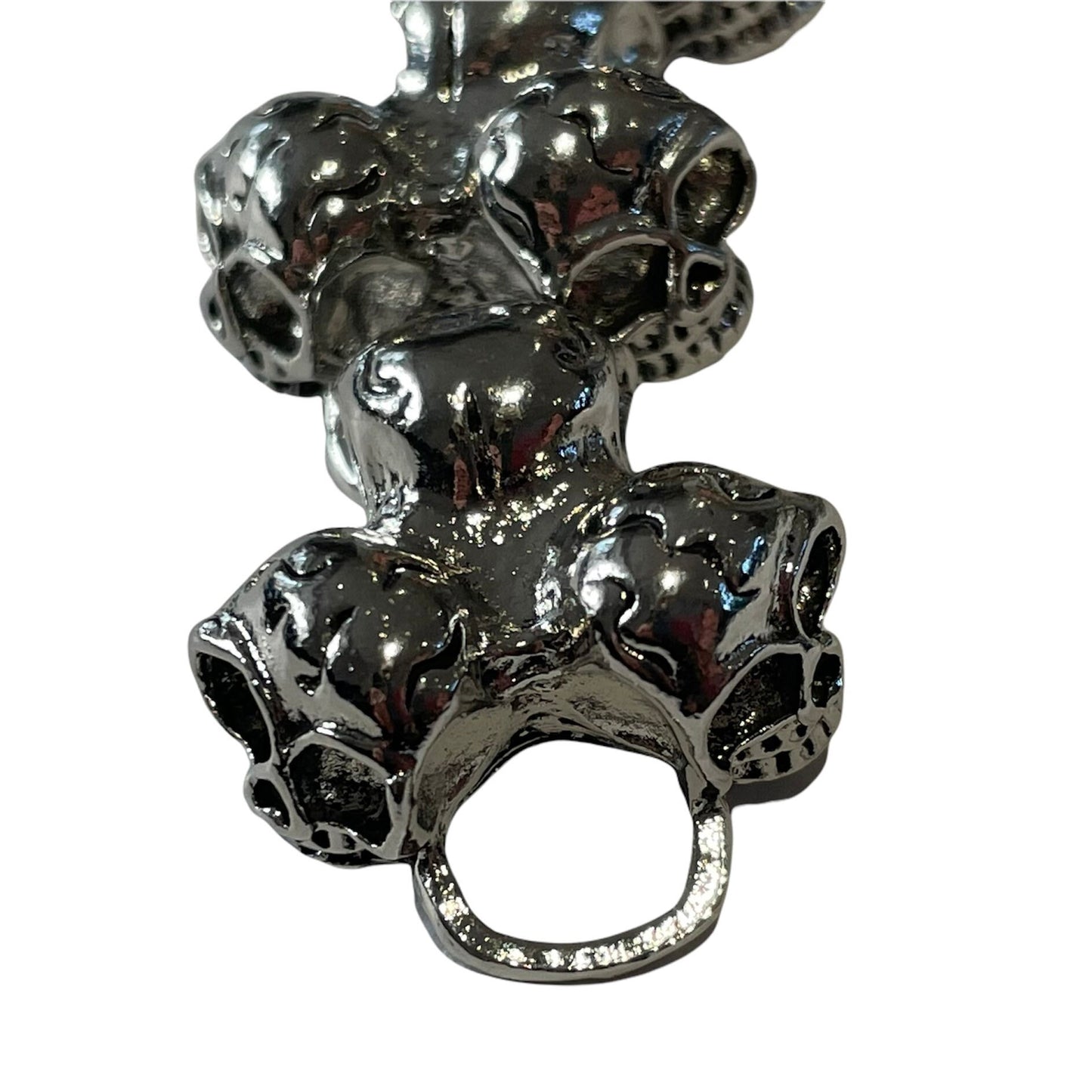 Stylish Stainless Steel Punk Skull Bracelet