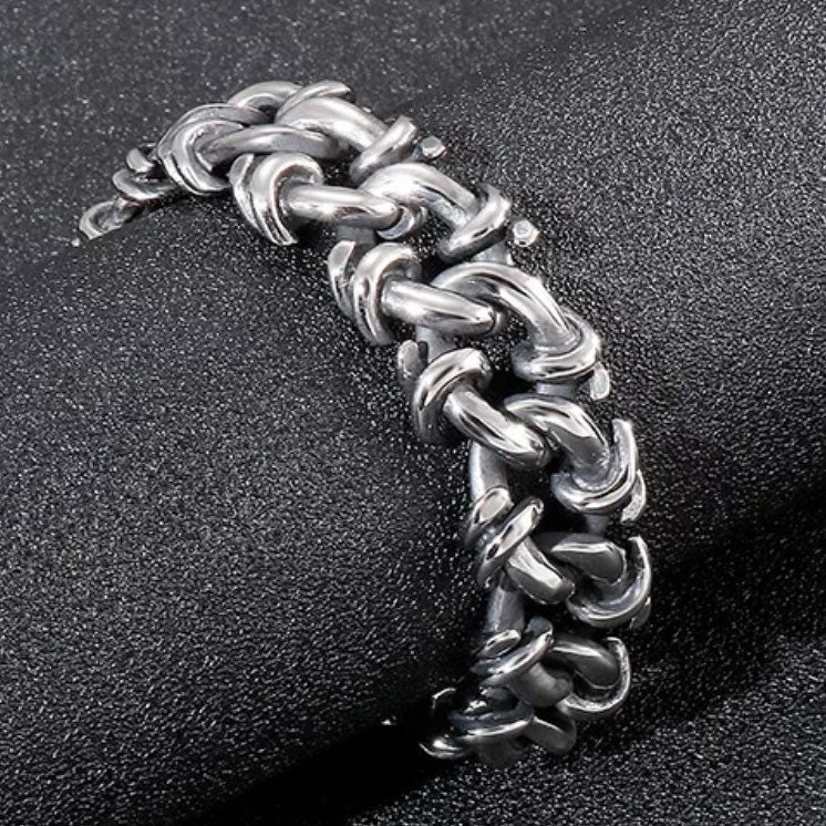 Titanium Bracelet 20MM Stainless Steel Hand Chain Bracelet