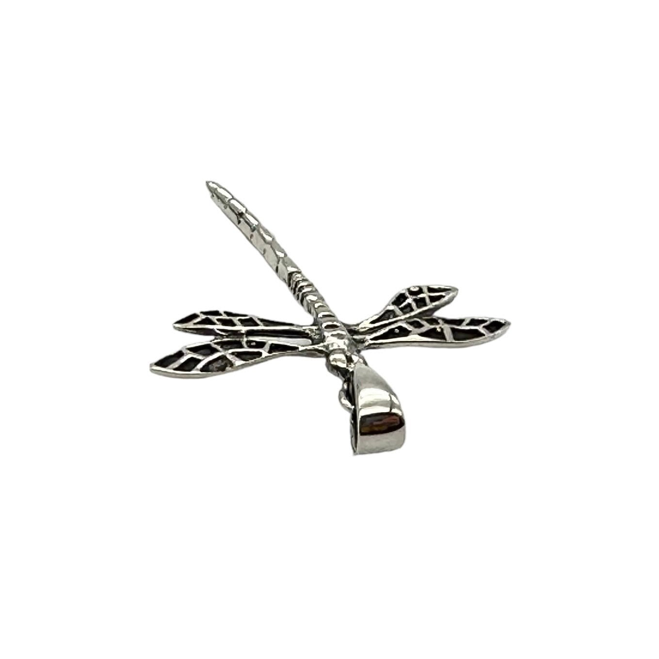 Dragonfly Sterling Silver Pendant