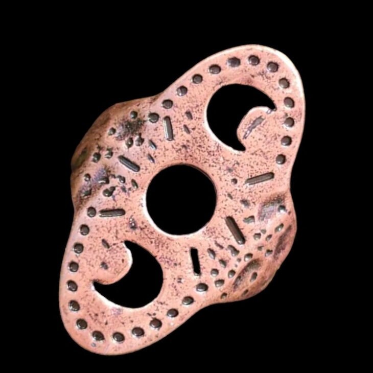 Gothic Witch Pagan Open Adjustable Copper Colour Ring