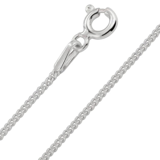 Curb Chain in 925 Sterling Silver