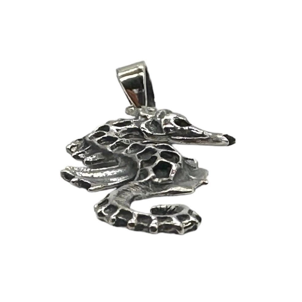 Ocean Seahorse Pendant in 925 Sterling Silver