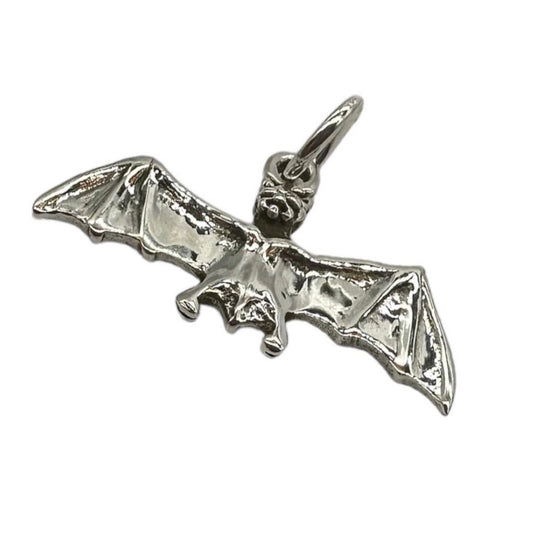 Gothic Bat Pendant in 925 Sterling Silver